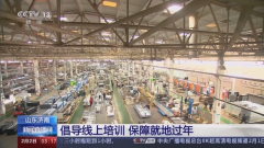 央视关注济南：倡导线上培训 保障就地过年